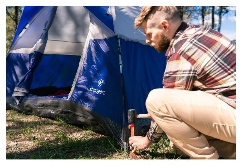 PLASTIC TENT STAKES - 9 IN - 5